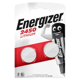 Energizer 2450 Lithium Disc Battery (2)