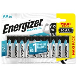 Energizer MaxPlus Alkaline AA (10)