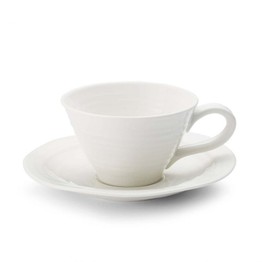 Sophie Conran for Portmeirion White Teacup and Saucer