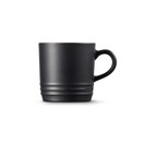 Le Creuset Cappuccino Stoneware Mug Satin Black 200ml additional 2