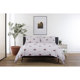 Deyongs Duvet Cover Bedding Set Red Tractor