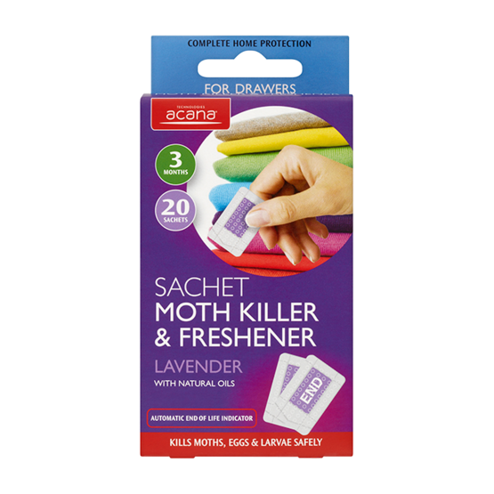 Acana Sachet Moth Killer & Freshener 20pk