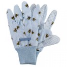 Briers Cotton Grip Gloves Triple Pack Bees Design Medium additional 3