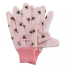 Briers Cotton Grip Gloves Triple Pack Bees Design Medium additional 5