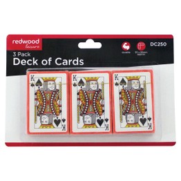 Redwood 3 Pack Deck of Playing Cards