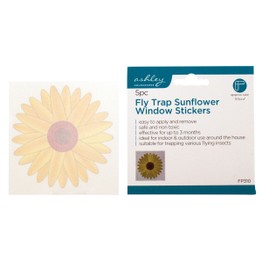 Sunflower Window Sticker Fly Trap 5pc Set FP310