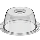 Cake Storage Dome Stainless Steel & Acrylic 25cm additional 1