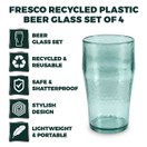 Fresco Recycled Plastic 4 Piece Tumbler Set additional 3