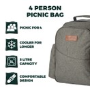Heritage 4 Person Picnic Bag additional 3