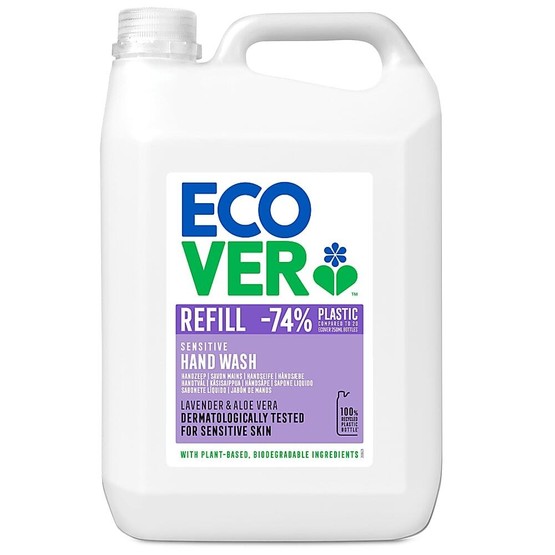 Ecover Liquid Hand Soap Lavender Refill 5Ltr