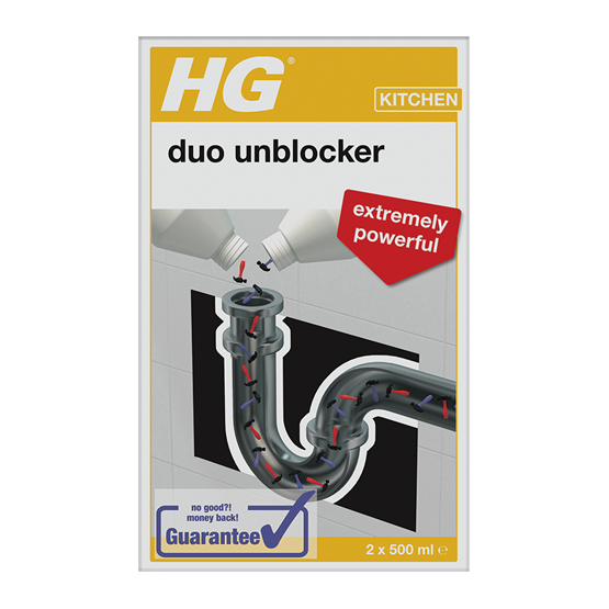HG Duo Drain Unblocker 1ltr