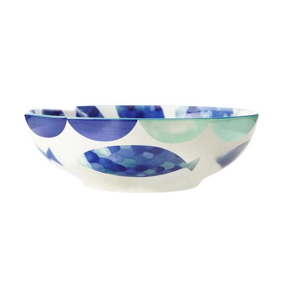 Reef Fish Coupe Bowl 18cm