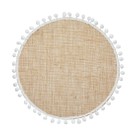 Creative Tops Naturals Pack Of 4 Hessian and Pom Pom Edge Tablemats additional 2