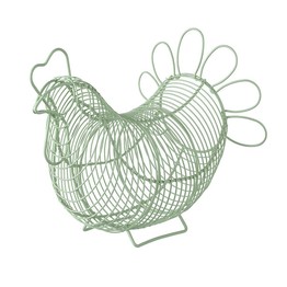 Chicken Egg Basket Sage Green