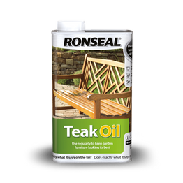 Ronseal Teak Oil 500ml Clear