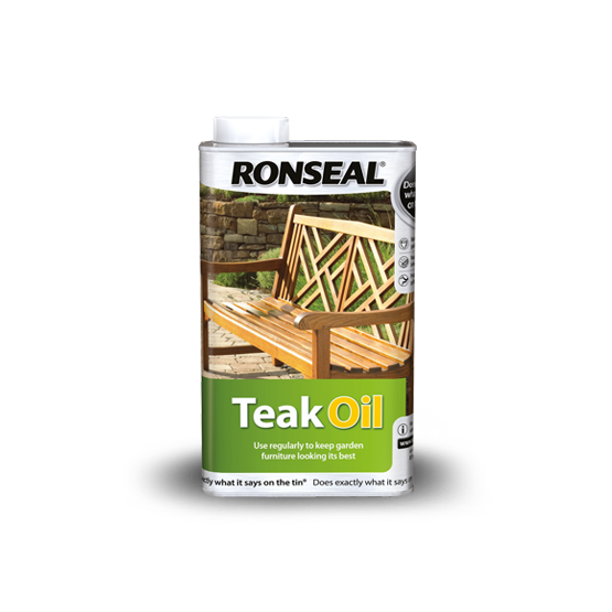 Ronseal Teak Oil 500ml Clear
