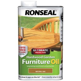 Ronseal Ultimate Protection Hardwood Furniture Oil 1ltr