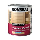 Ronseal Crystal Clear Outdoor Varnish Clear Satin additional 2