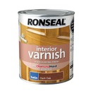 Ronseal Interior Varnish Satin Dark Oak additional 1