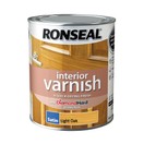 Ronseal Interior Varnish Satin Light Oak additional 1