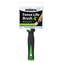 Ronseal Fence Life Fence Paint 4inch Brush