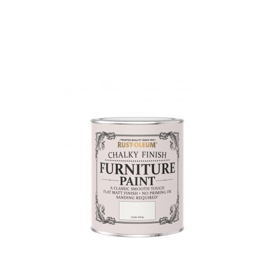 Rustoleum Chalky Finish Furniture Paint Chalk White
