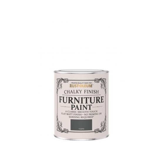 Rustoleum Chalky Finish Furniture Paint Graphite