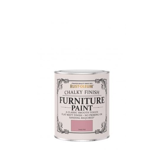 Rustoleum Chalky Finish Furniture Paint Dusky Pink