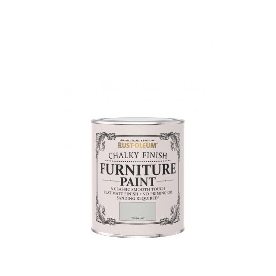 Rustoleum Chalky Finish Furniture Paint Winter Grey