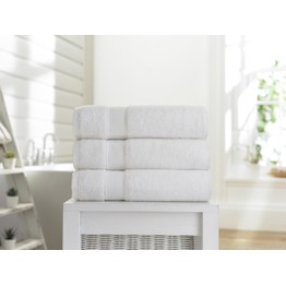 Deyongs 600gsm Combed Cotton Towel White