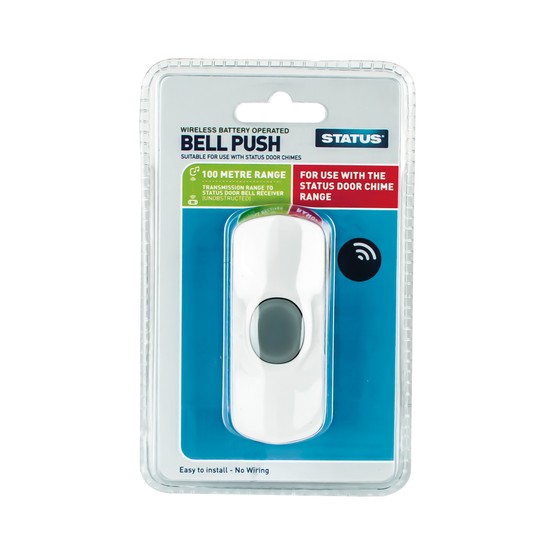 Status Bell Push Cable Free for Door Chime