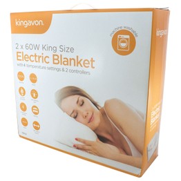 Kingavon Electric Blanket Kingsize Bed