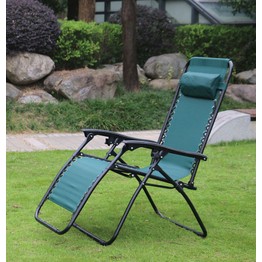 Redwood Reclining Textilene Chair Green BB-FC114G