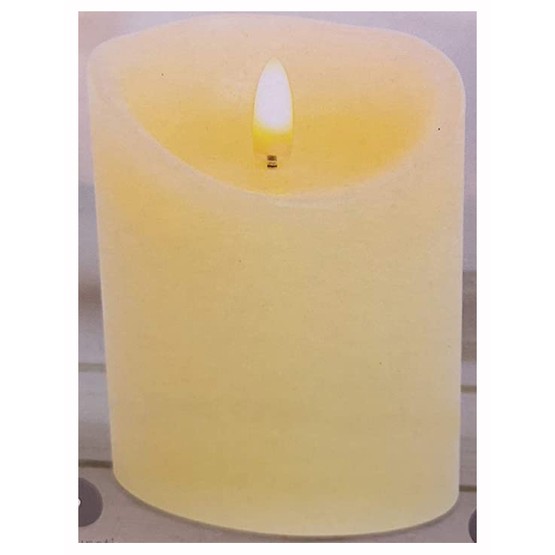 Premier Flickering LED Wax Candle 5cm LB101585 Battery Powered