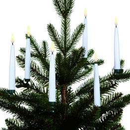 Premier Clip on Christmas Tree Candles 13cm LB201343 Battery Powered