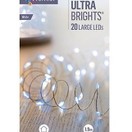 Premier Ultra Brights Christmas Lights 20 Large Led Battery Operated additional 3