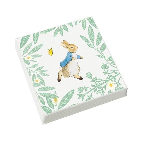 Peter Rabbit Daisy Collection Paper Napkins Pk20