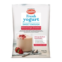 Easiyo Sweet Enough Strawberry Yogurt
