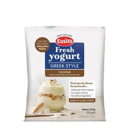 Easiyo Greek Style Coconut Yogurt (makes 500g)