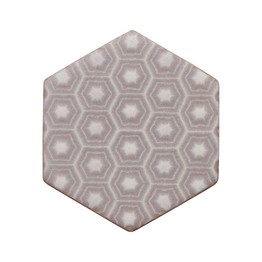 Denby Impression Pink Hexagon Tile