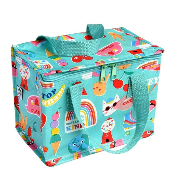 Recycled Insulated Lunch Bag Top Banana Design