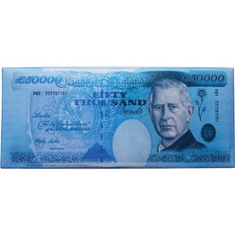 Chocolate Bank Note -  Chocolate Pieces 57g