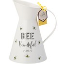 Bee Happy Decorative Painted Steel Jug additional 2