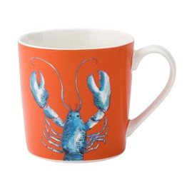 Dish of the Day Orange Lobster Design Mug