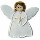 Cookie Cutter White Angel Poly-Resin Coated 7.6cm additional 2