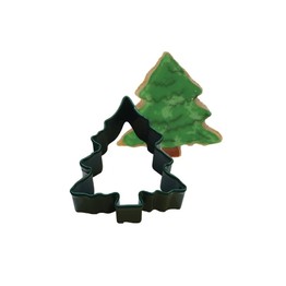 Cookie Cutter Poly Coated Christmas Tree Green