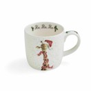 Royal Worcester Wrendale Designs Ho Ho Ho Giraffe Mug additional 2