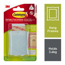 Command Wire-Backed Metal Picture Hanger 17048