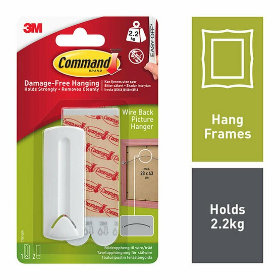 Command Wire-Backed Picture Hanger 17041