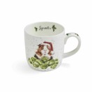 Royal Worcester Wrendale Christmas Sprouts Guinea Pig Mug additional 2